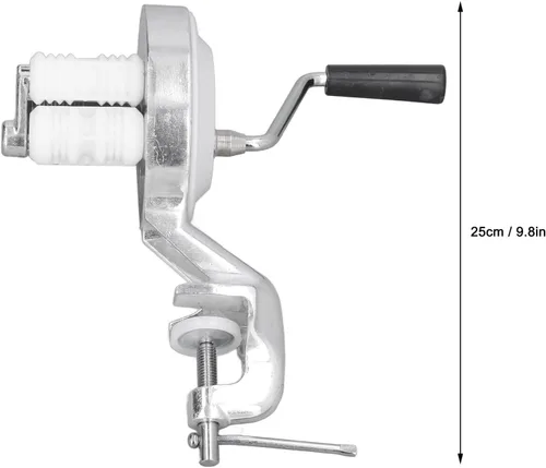 Vista 8 de Cavatelli - Máquina para hacer pasta italiana auténtica, máquina portátil de prensado de fideos para el hogar, cocina, restaurante