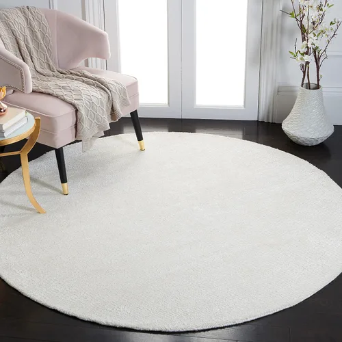 Vista 17 de SAFAVIEH Himalaya Collection - Alfombra de pasillo, 2 pies 3 pulgadas x 6 pies, beige, hecha a mano de lana y viscosa, ideal para zonas de alto