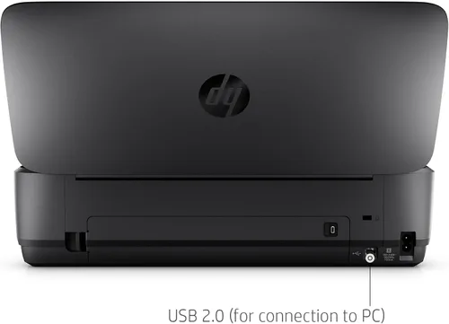 Vista 16 de Impresora móvil todo en uno HP Officejet 250 (cz992 a), Negro