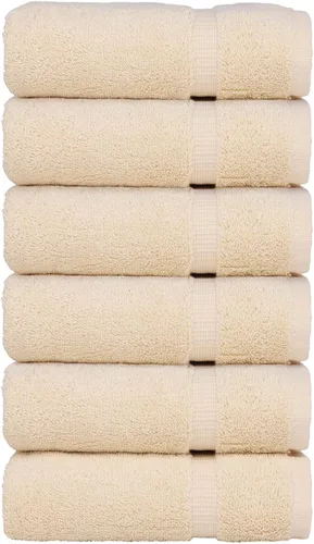 Vista 18 de Colección Luxury Hotel & Spa Altamente Absorbente, Secado Rápido 100% Algodón Turco 700 GSM, Toalla Eco Amigable, para Baño Borde Dobby Toalla