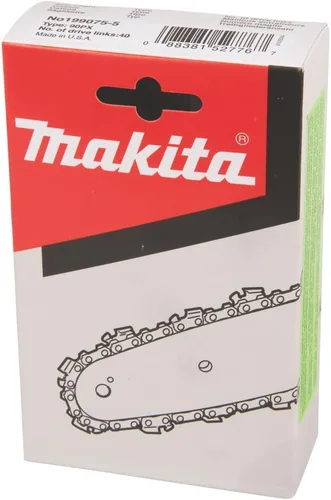 Vista 2 de Makita 199075-5 Cadena de sierra de 10 pulgadas, 3/8 pulgadas, .043 pulgadas 52-Link Chain 3/8" Pitch Specification .043" Gauge Professional