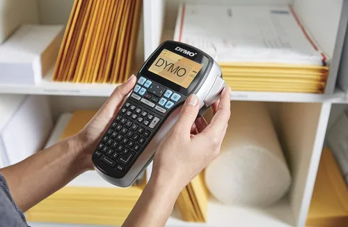 Vista 9 de Rotuladora DYMO con adaptador LabelManager 420P - Rotuladora de alto rendimiento, recargable, conectividad con PC y Mac, pantalla retroiluminada