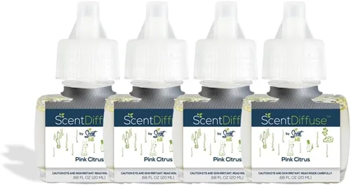 Vista 40 de Scent Fill Ambientador enchufable de sidra de manzana, 4 recambios de aceite perfumado