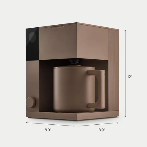 Vista 5 de Fellow Aiden Precision Smart - Cafetera de goteo, 1-10 tazas, jarra térmica Cold Brew Preset, App-Enabled Scheduling, Custom Brew Profiles, Bloom