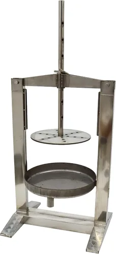 Vista 5 de TECHTONGDA Prensa de vino de frutas 20L trituradora Juicer para Apple Grape Juice Maker Acero inoxidable hidráulico Jack