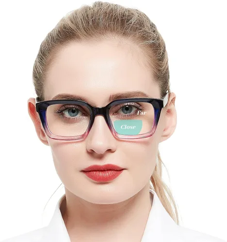 Vista 13 de OCCI CHIARI Gafas de lectura para mujer TR90 lector para hombres 1.0 1.25 1.5 1.75 2.0 2.25 2.5 2.75 3.0 3.5 4.0 5.0 6.0 (azul, 100)