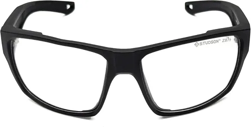 Vista 2 de STUDSON Guardian - Lentes de seguridad – Protección contra impactos clasificada ANSI Z87+ – Lentes de policarbonato resistentes a los arañazos