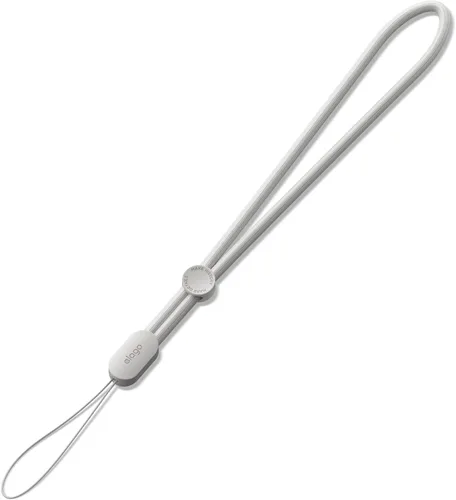 Vista 9 de elago Cordón para AirPods Pro 2 Correa de muñeca de nailon, anti caída, seguridad adicional, botón ajustable, ampliamente aplicable (negro)