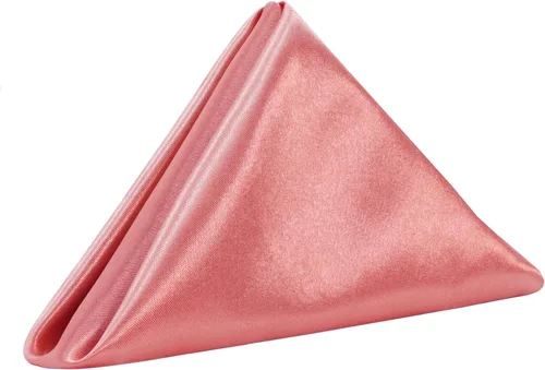 Vista 29 de YOUR CHAIR COVERS - Servilletas de tela de satén lavables de gran tamaño de 20 pulgadas, con dobladillo, reutilizables, para restaurantes, cenas