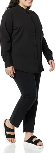 Vista 3 de Goodthreads Camisa vaquera de manga larga para mujer