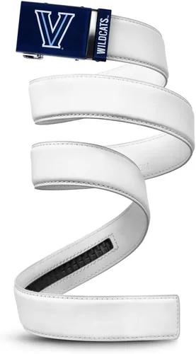 Vista 75 de Mission Belt Con licencia oficial de la NC Alabama Crimson Tide Crimson Tide (Cuero Negro)