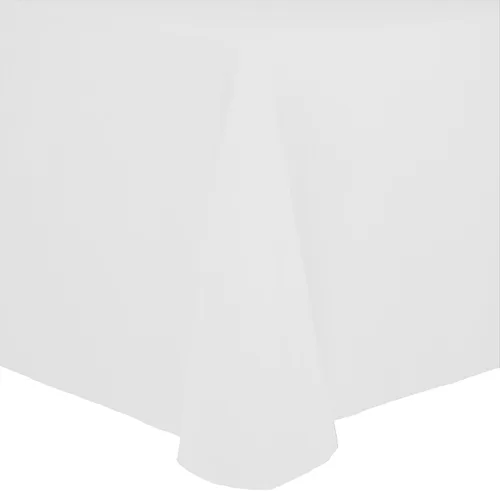 Vista 37 de Ultimate Textile Cotton-Feel - Mantel ovalado de poliéster hilado resistente a las manchas y a las arrugas, lavable a máquina, color berenjena, 1