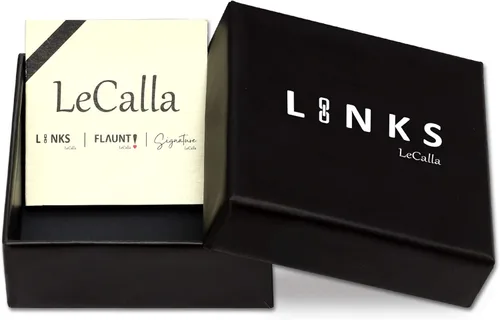 Vista 5 de LeCalla Links Cadena de plata de ley italiana de 0.079in de palomitas de maíz Coreana para adolescentes, mujeres y hombres
