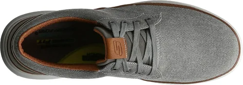 Vista 11 de Skechers de lona Moreno Oxford para hombre