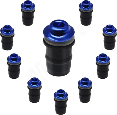 Vista 9 de Kit de tornillos de 10 tornillos para parabrisas de motocicleta, tornillos universales CNC para parabrisas de motocicleta, funciona en parabrisas