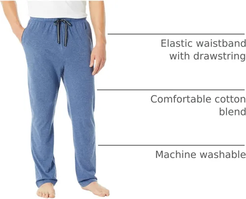 Vista 13 de Nautica Pantalón de dormir de punto suave para hombre