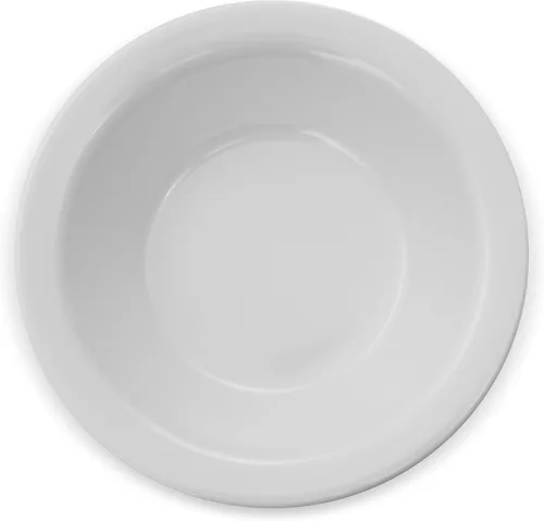 Vista 2 de Carlisle FoodService Products - Tazón reutilizable de plástico Kingline para frutas, para el hogar y el restaurante, de melamina, 5 onzas, blanco