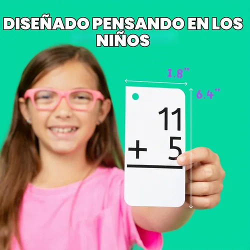 Vista 3 de Star Education Tarjetas de sumas, 0 a 12 (todos hechos, 169 tarjetas) con dos anillos por Star EducationTM