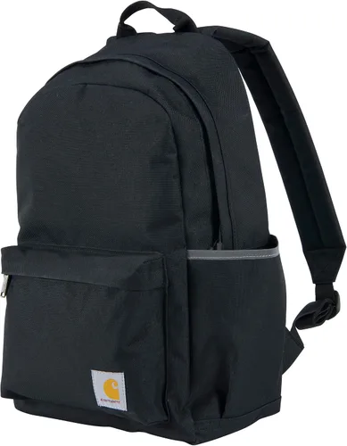 Vista 14 de Carhartt Mochila clásica para laptop de 21 L, duradera y resistente al agua con funda para laptop de 15 pulgadas, múltiples compartimentos Azul