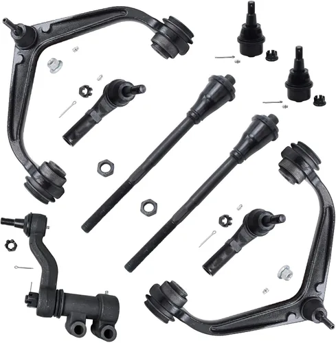 Vista 81 de Detroit Axle - Kit de brazos de control de extremo de 8 piezas para Toyota 2001-2003 Highlander 2002-2003 Camry Lexus ES300, 2 conjuntos de brazos