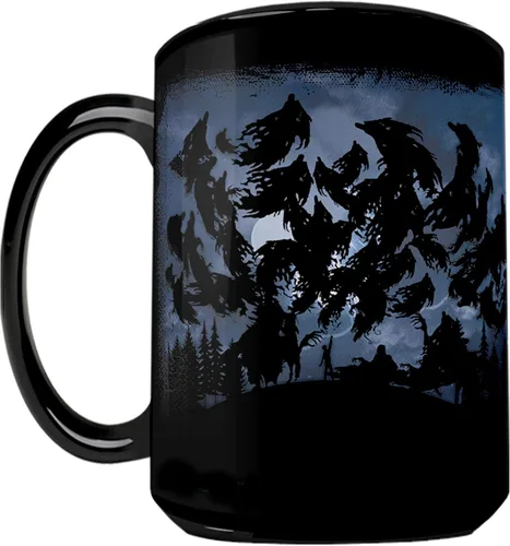 Vista 5 de Harry Potter Expecto Patronum Spell - Taza de cerámica sensible al calor, 16 onzas