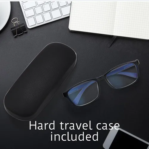 Vista 9 de Anti Blue Light Glasses Men, Mens Blue Light Glasses With UV400 Protection, Fake Glasses For Computer Eye Strain