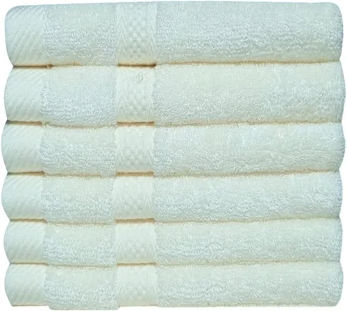 Vista 12 de Mother-Earth Paquete de 6 paños de baño de 12 x 12 pulgadas, toallas faciales suaves y absorbentes, paños de lavado de secado rápido para pieles