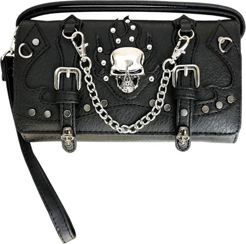 Vista 4 de Texas West - Bolso para mujer diseño de calavera