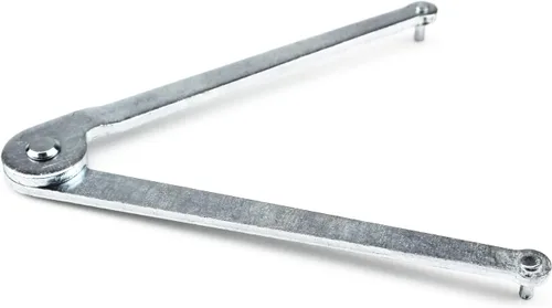 Vista 5 de Llave de amoladora angular de alta resistencia, universal de acero al carbono reforzado de alta resistencia, llave de pasador ajustable de 0.157 in