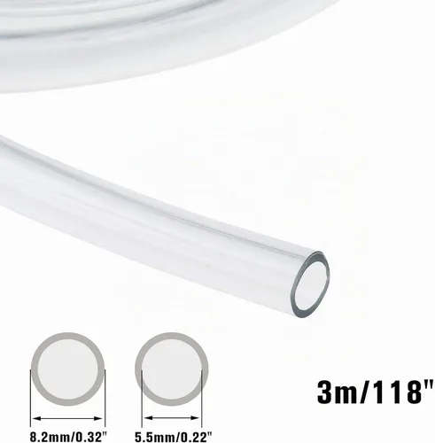 Vista 6 de 4 mini bombas de agua micro sumergibles DC 3V-5V con tubo de vinilo transparente de 10 pies para pecera jardín planta