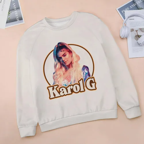 Vista 3 de PAPERBAGS Sweatshirt Womens Graphic Crewneck Long Sleeve Sweatshirts Casual Pullover Tops