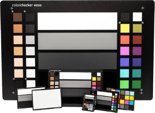 Vista 7 de Calibrite ColorChecker Video Color Target w/White Balance Reference for Video Production, Vectorscope and Waveform Optimized Layout with Skin Tones