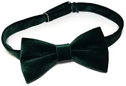 Vista 4 de Conjunto de tirantes de terciopelo verde esmeralda para novio padrinos de boda traje de portador de anillo hombres niños padre de la novia