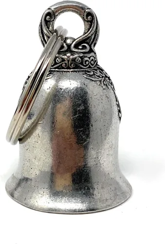 Vista 2 de Fleur De Lis - Accesorio de campana de motociclista o llavero para la suerte