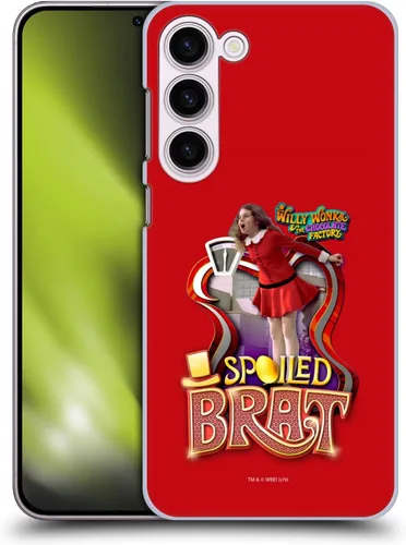 Vista 11 de Head Case Designs Willy Wonka and The Chocolate Factory Candy Bar Graphics - Carcasa rígida compatible con Samsung Galaxy S23+ 5G