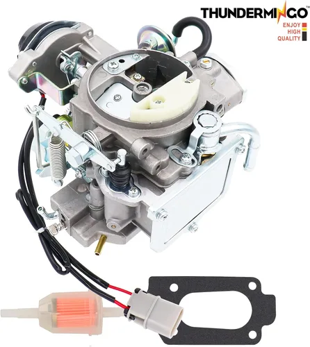 Vista 3 de Carburador para motor Nissan Pickup 720 2.4L Z24 para Nissan Bluebird Caravan Datsun Atras Truck Vanette Panel Van 1983-1986, Reemplazo