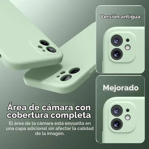 Vista 7 de Funda magnética de silicona para iPhone 11, compatible con MagSafe, protección completa de la cámara, protector de pantalla, delgada, a prueba
