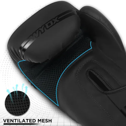 Vista 6 de WYOX Guantes de boxeo para niños de 4 onzas, 6 onzas, 8 onzas, guantes de boxeo juveniles para niños y niñas de 3 a 15 años, guantes de boxeo