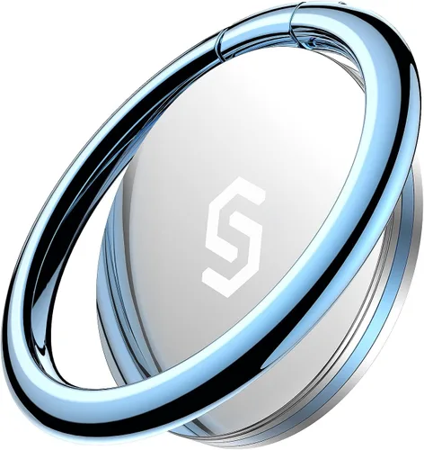 Vista 11 de Syncwire Soporte adhesivo para anillo de teléfono, rotación de 360°, soporte de anillo de dedo para teléfono celular, agarre de metal pulido