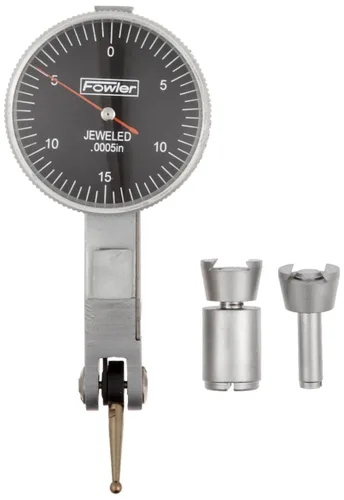Vista 5 de Fowler 52-563-772-0, Indicador de prueba horizontal con rango de medición de 0-0.008" (negro)
