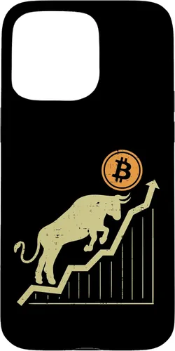 Vista 31 de Bitcoin Bull Graph Bullish BTC Crypto Cryptocurrency Trader Case for iPhone 17