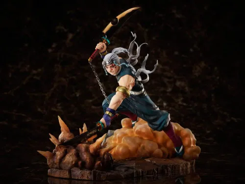 Vista 2 de Aniplex Demon Slayer Kimetsu no Yaiba - Estatuilla 1/8 Tengen Uzui (11.0 in)