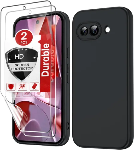 Vista 11 de LeYi Funda para Google Pixel 6A, Funda para Google Pixel 6A [6.1"] con Paquete de 2 Protectores de Pantalla de Vidrio Templado, Funda de Silicona