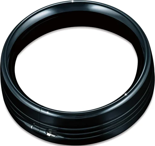 Vista 2 de Kuryakyn anillo de ajuste de faro de 7 pulgadas, 7 pulgadas, Negro satinado