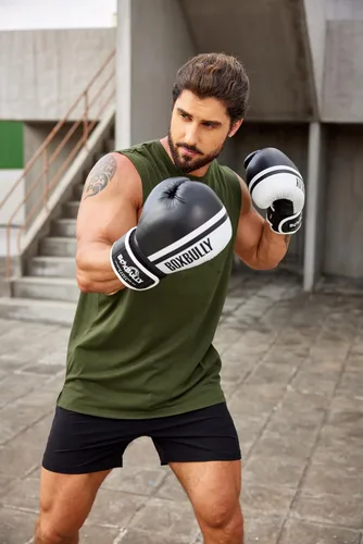 Vista 5 de COOFANDY Camiseta sin mangas de entrenamiento para hombre, paquete de 2 camisetas sin mangas para gimnasio y culturismo