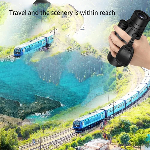 Vista 4 de High Powered High Definition Monoculars for Adults with Tripod & Phone Adapter 12x50Monocular Telescope