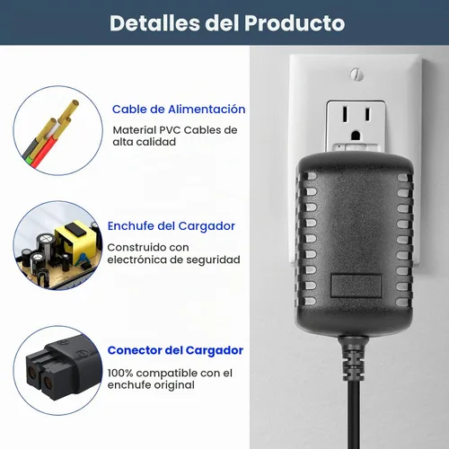 Vista 5 de Cargador de 5.4 V para afeitadora Panasonic Arc3 Arc4 Arc5 compatible con Panasonic ES-RT31 ES-LT2A ER-SB40 ES-ED70 ES-LL21 ES-WD22 ES-LA63 ES-LF30