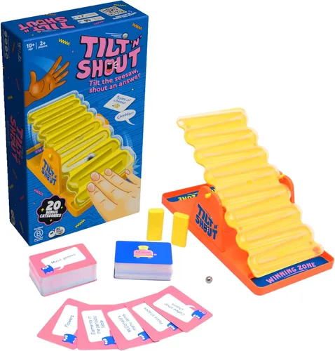 Vista 6 de Paquete de juego de fiesta – Mentalidad de manada y Inclinación y grito Divertidos juegos de mesa familiares para adultos, adolescentes y niños