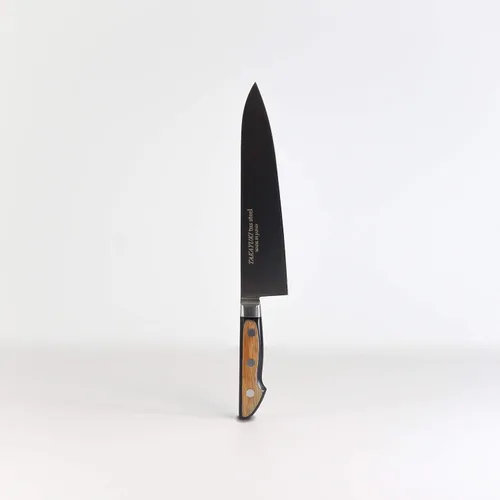 Vista 2 de Gyuto de acero inoxidable de alto carbono de Sakai Takayuki
