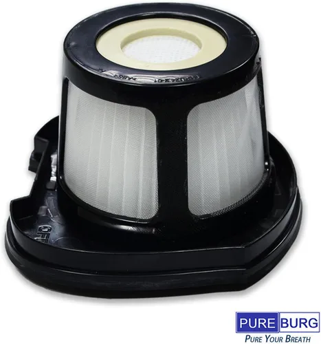 Vista 2 de PUREBURG Filtro de repuesto compatible con Bissell 2390 2390a 2389 2284 W, borrador de pelo de mascotas, aspiradora de mano inalámbrica de iones